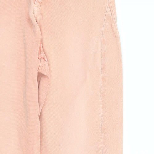 YAYA Womens Pink   Skinny Jeans Size 10 L29 in
