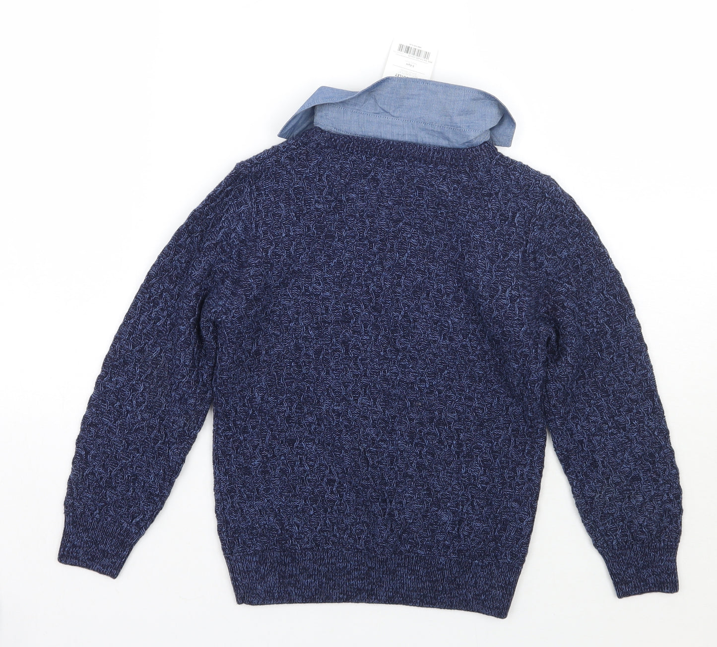 NEXT Boys Blue   Pullover Jumper Size 5-6 Years