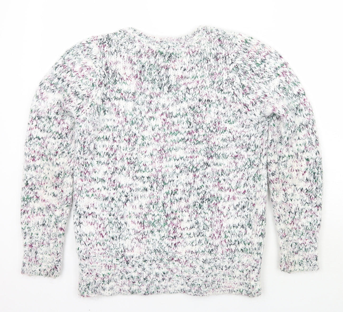 Isle Womens White   Pullover Jumper Size 10