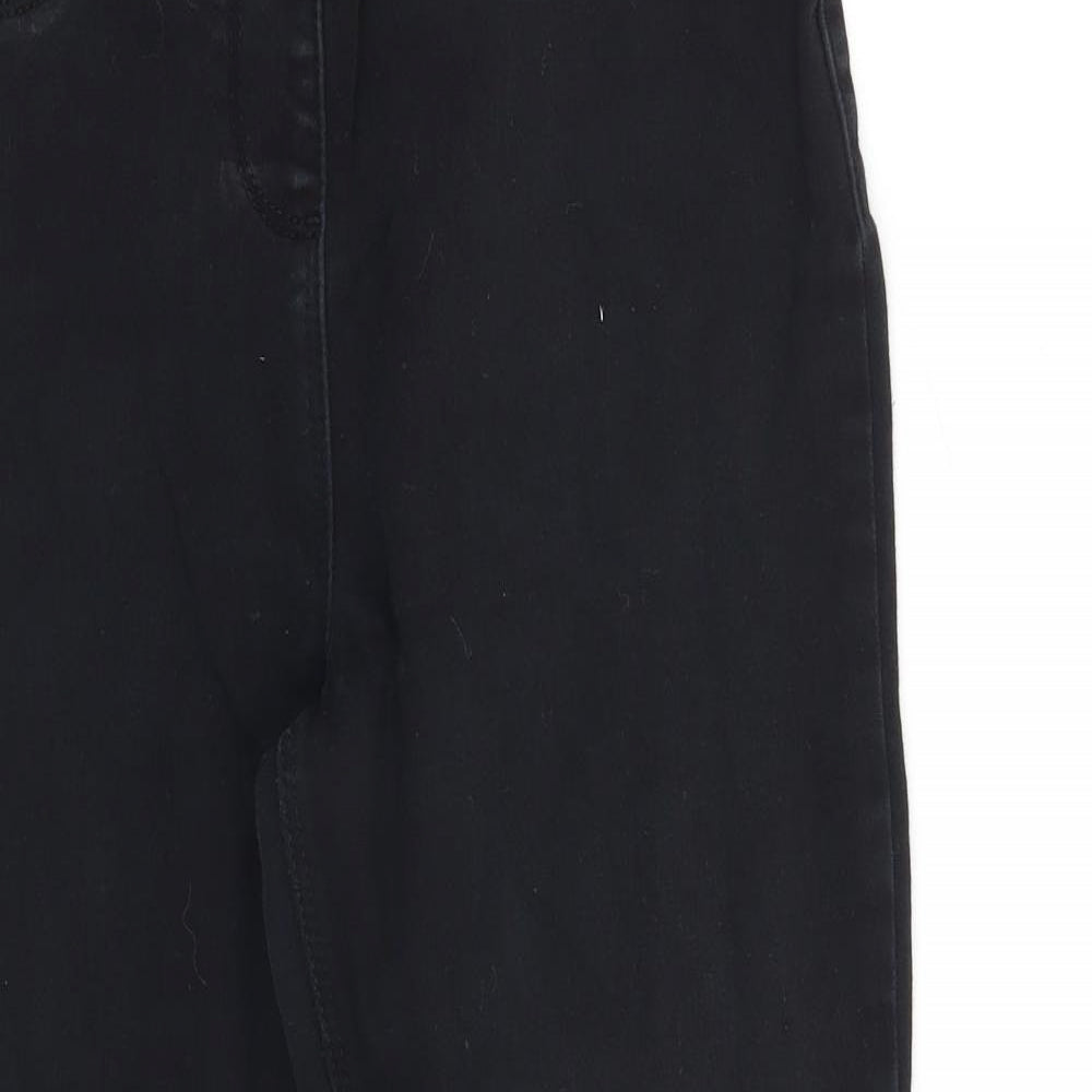 George Girls Black   Skinny Jeans Size 12-13 Years