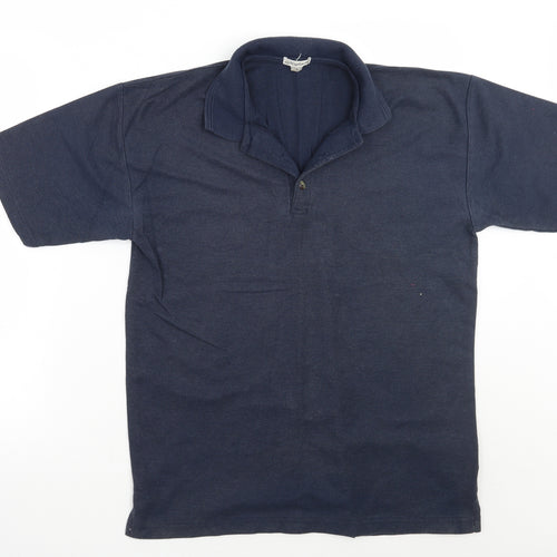 Highpoint Mens Blue    Polo Size L