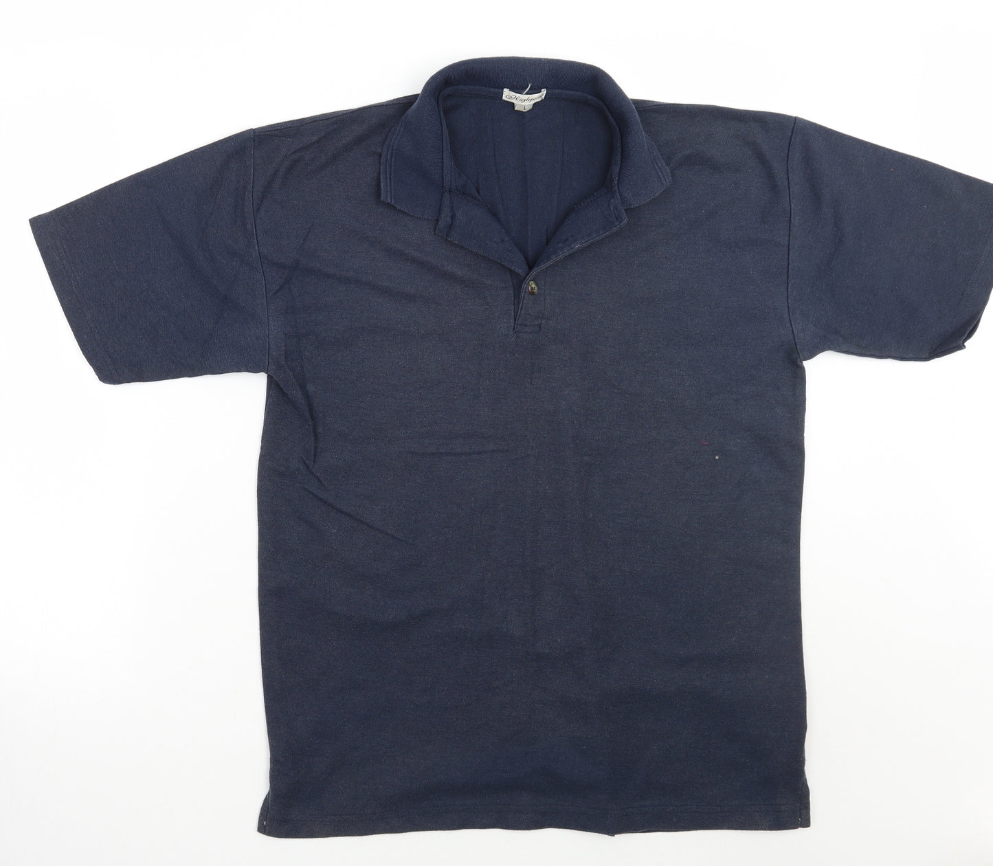 Highpoint Mens Blue    Polo Size L