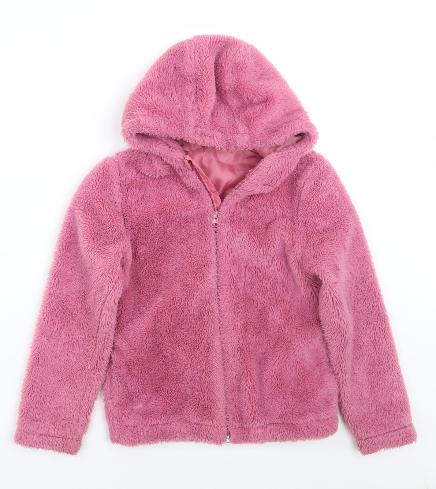 pepperts Girls Pink  Ponte Jacket Coat Size 9 Years