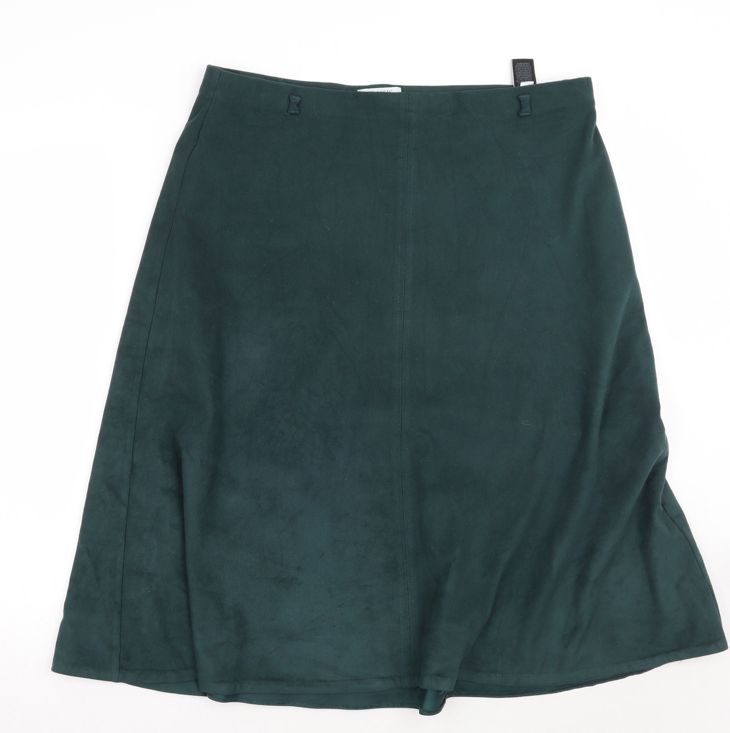 Marks and Spencer Womens Green   A-Line Skirt Size 16