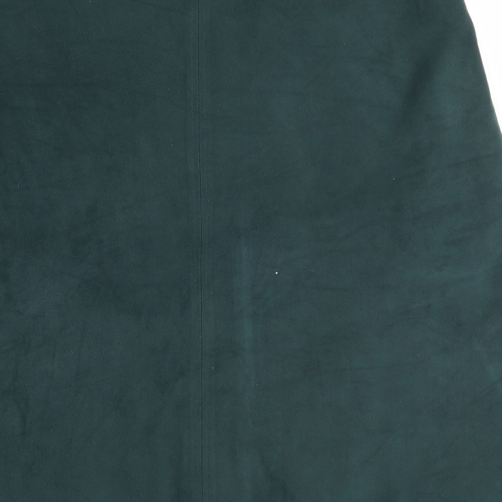 Marks and Spencer Womens Green   A-Line Skirt Size 16