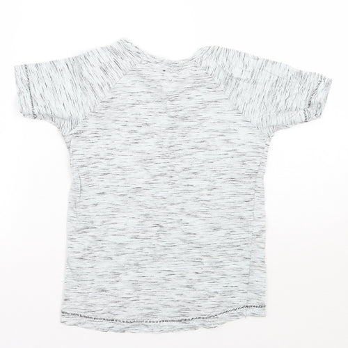 George Boys Grey   Basic T-Shirt Size 5-6 Years
