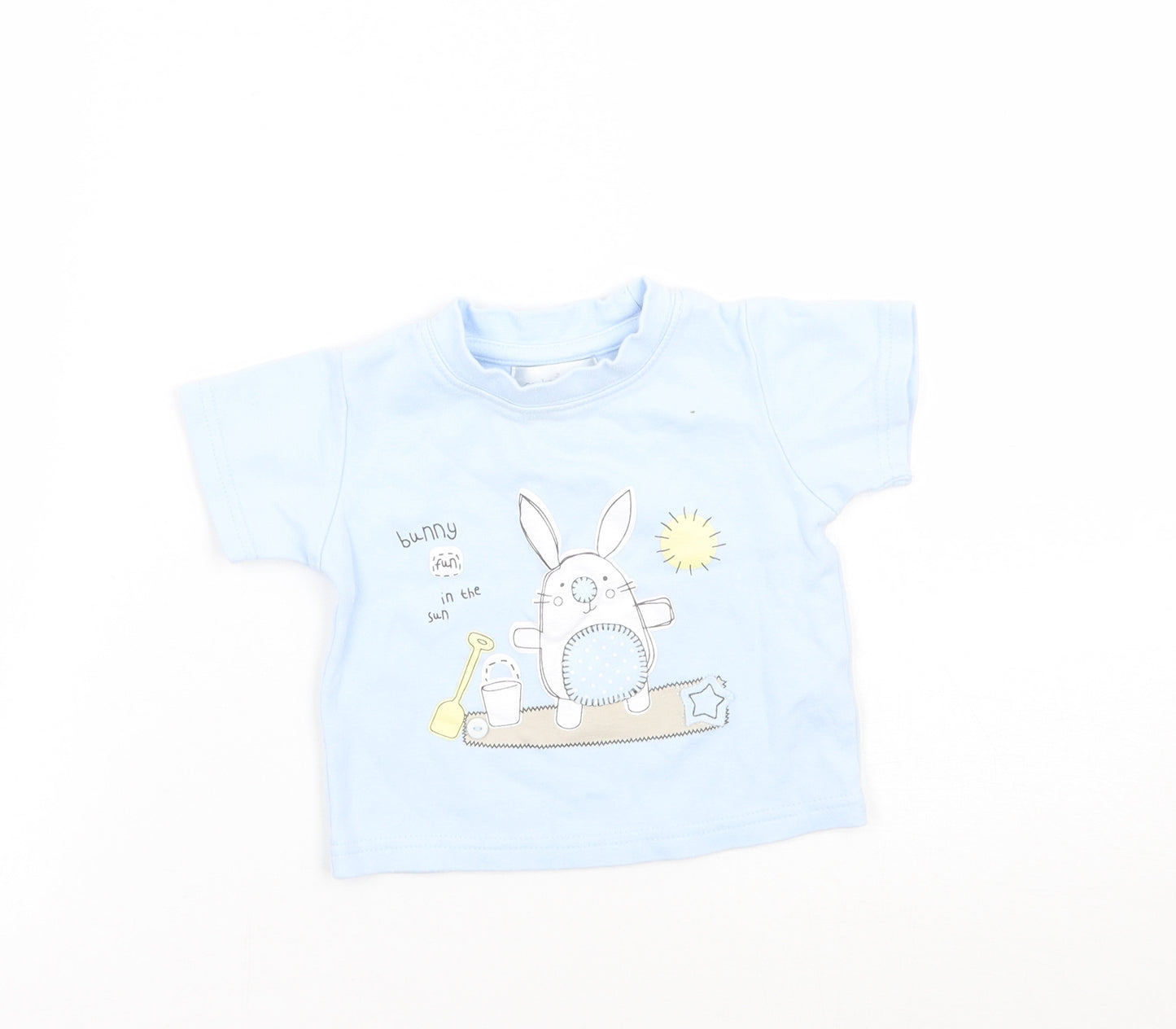 Early days Boys Blue   Basic T-Shirt Size 6-9 Months