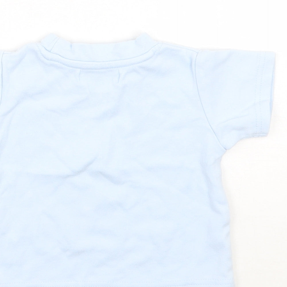Early days Boys Blue   Basic T-Shirt Size 6-9 Months