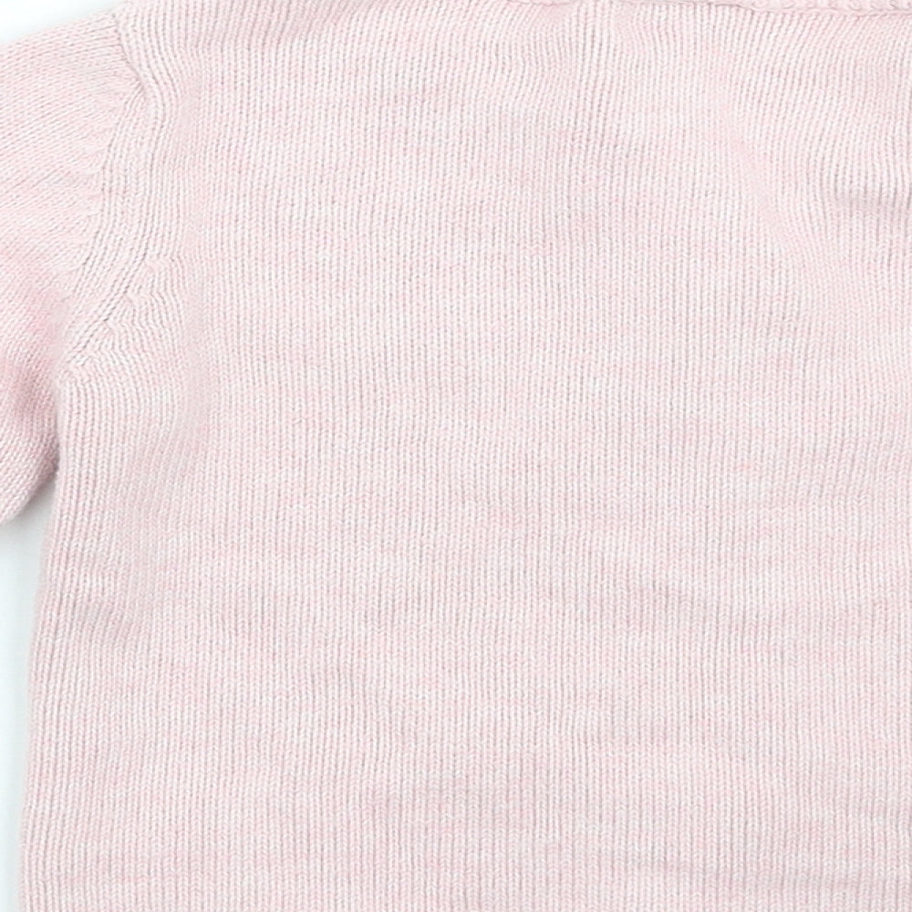 TU Girls Pink   Cardigan Jumper Size 3-4 Years