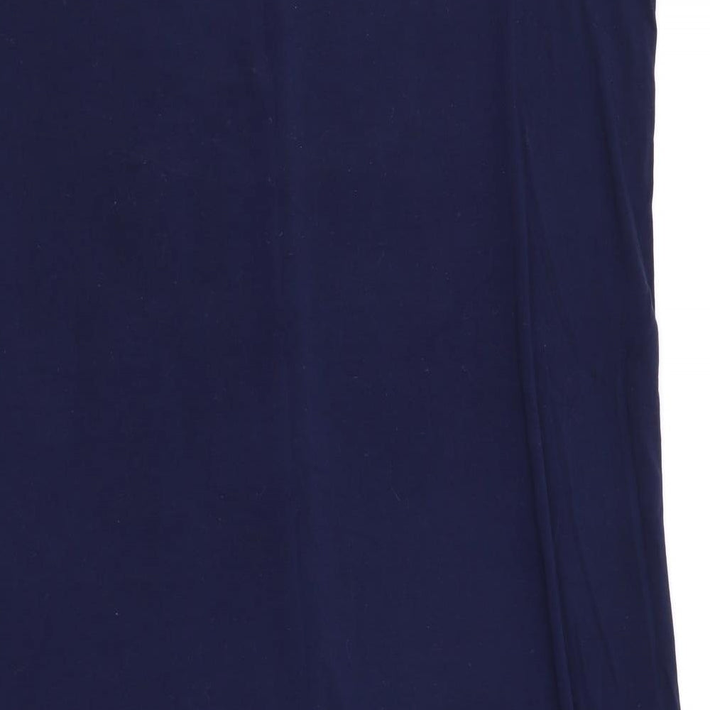 Florence and Fred Womens Blue Solid   Dress Size 16  - Lace trim