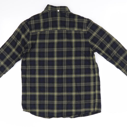 NEXT Boys Green Check  Basic Button-Up Size 12 Years