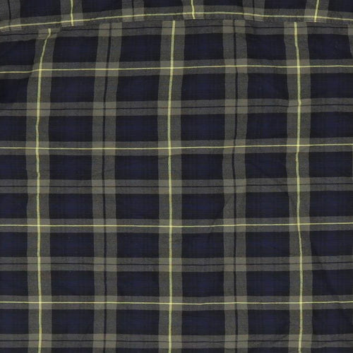 NEXT Boys Green Check  Basic Button-Up Size 12 Years