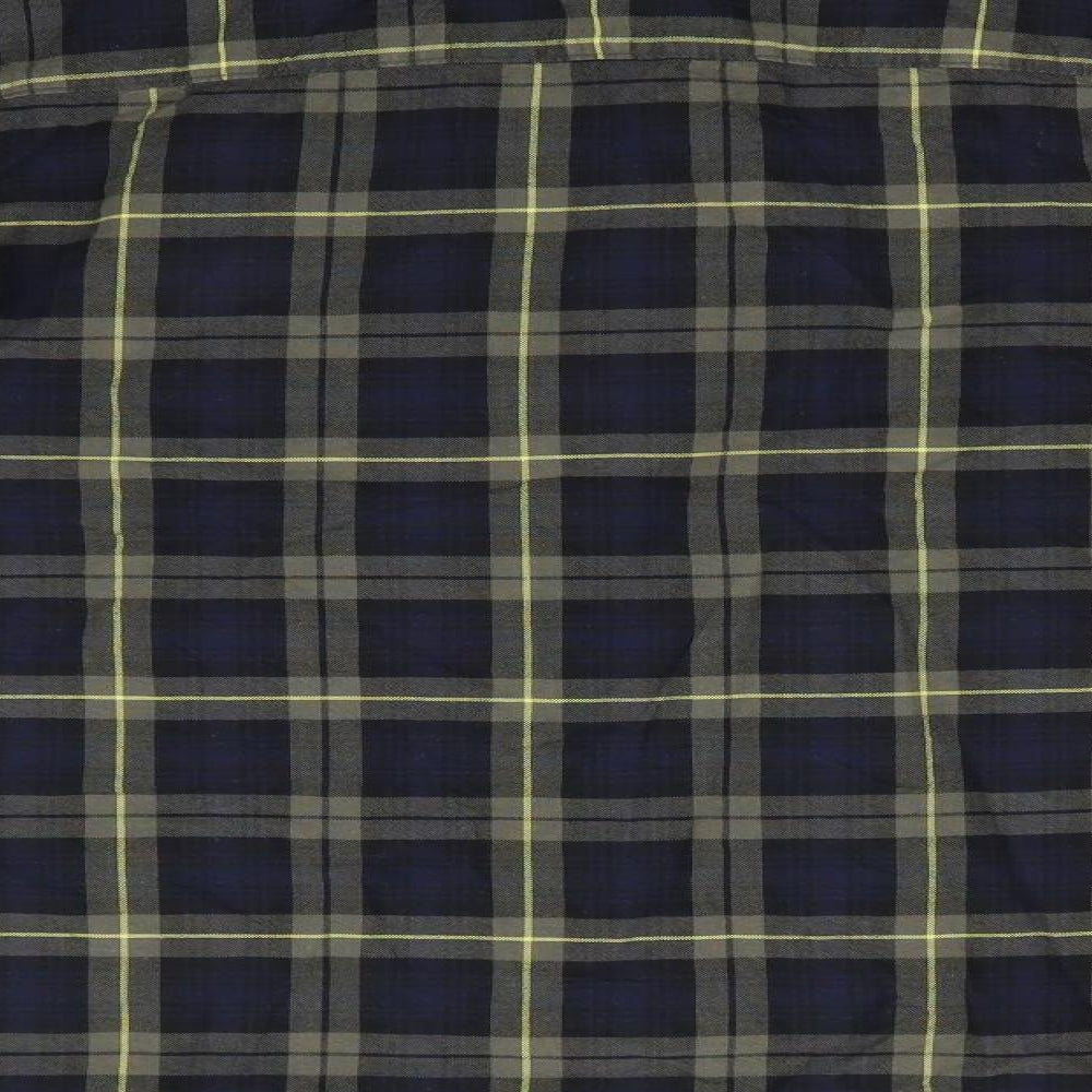 NEXT Boys Green Check  Basic Button-Up Size 12 Years