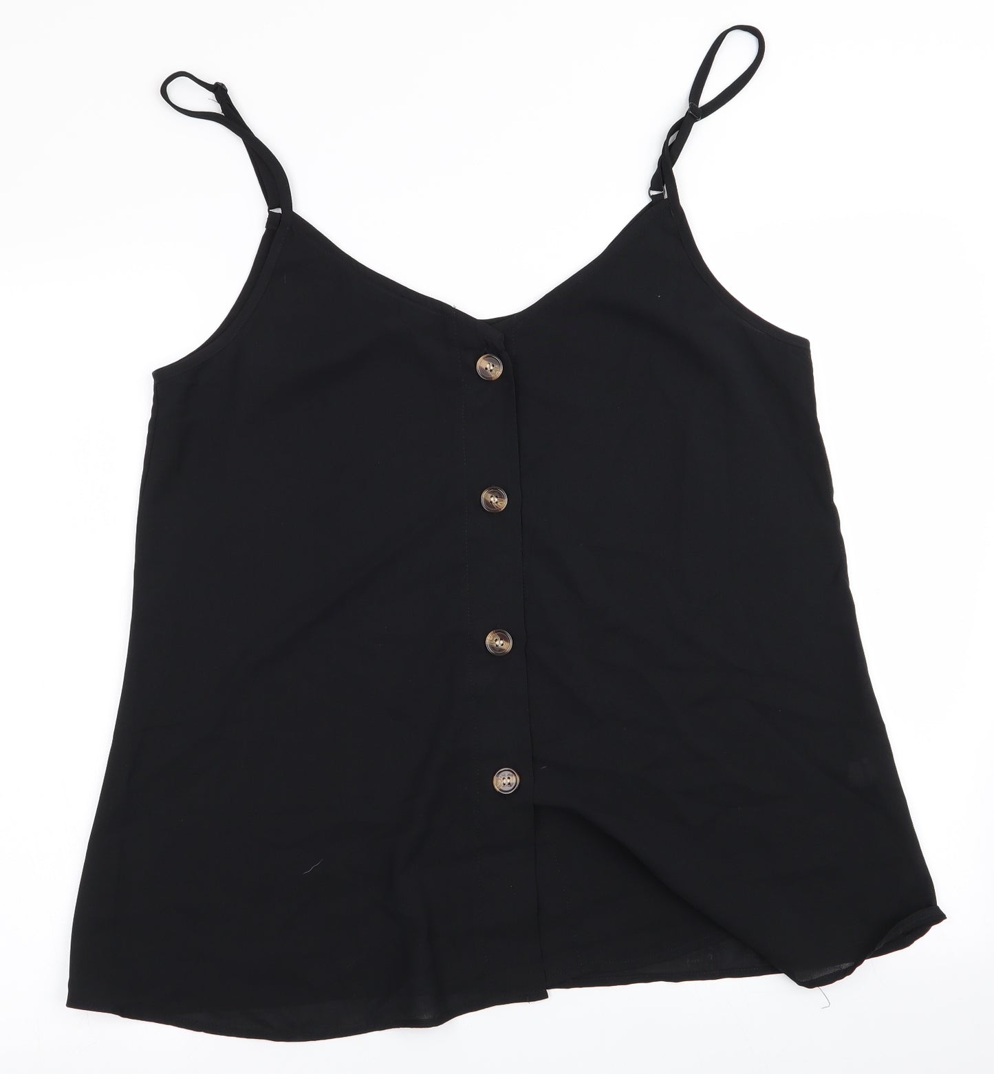 Preworn Womens Black   Camisole Blouse Size XL