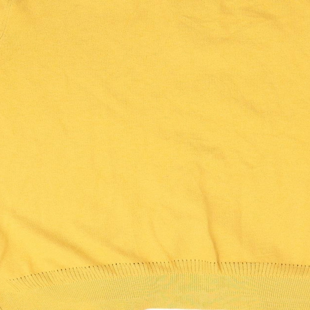 NEXT Womens Yellow   Cardigan Jumper Size 14