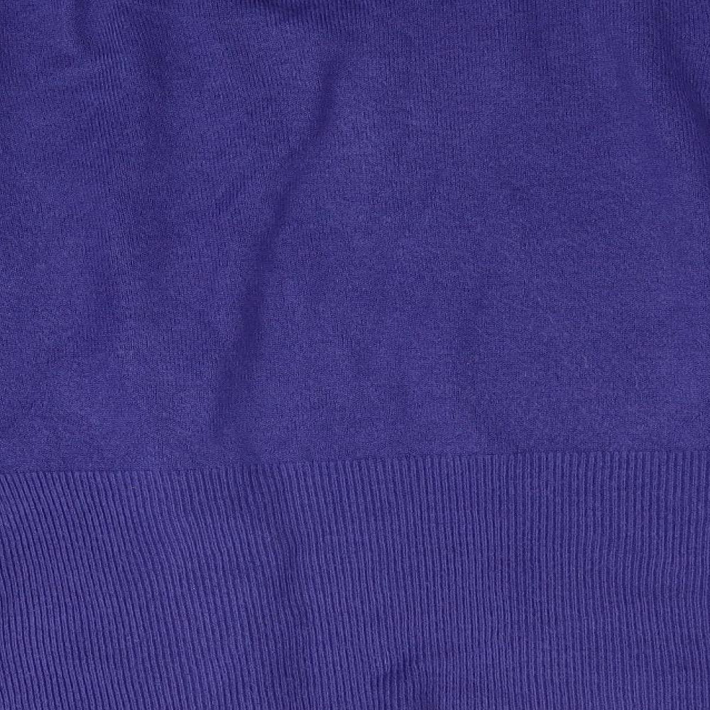 Per Una Womens Purple   Cardigan Jumper Size 12