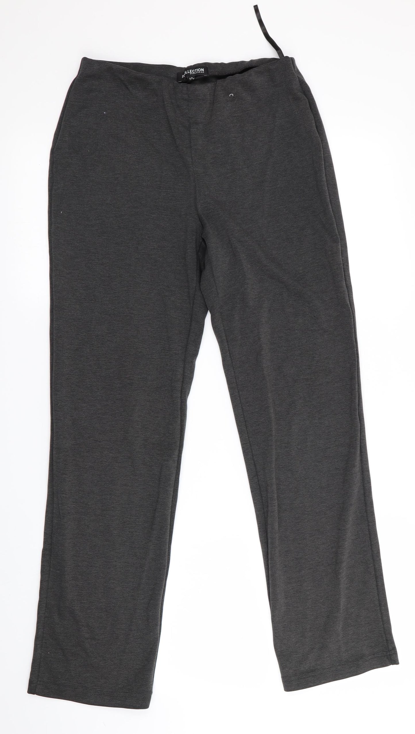 The Collection by Debenhams Womens Green   Trousers  Size 10 L28 in - Lounge Trousers