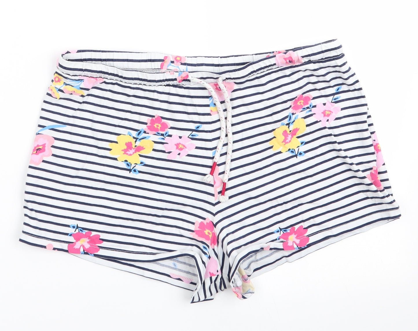 NEXT Womens Blue Floral   Sleep Shorts Size 12
