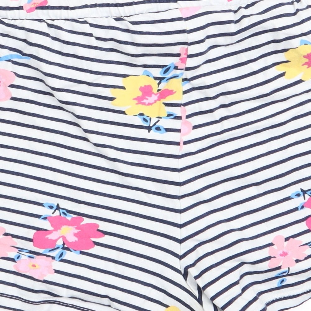 NEXT Womens Blue Floral   Sleep Shorts Size 12