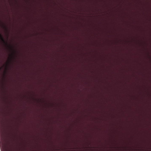 Burtons Mens Purple   Full Zip Sweatshirt Size S