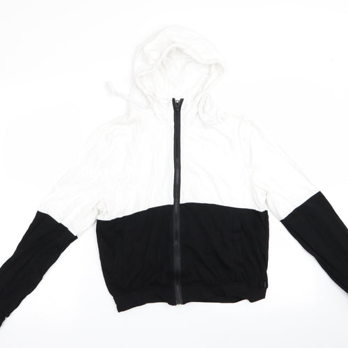 Preworn Womens Black   Full Zip Hoodie