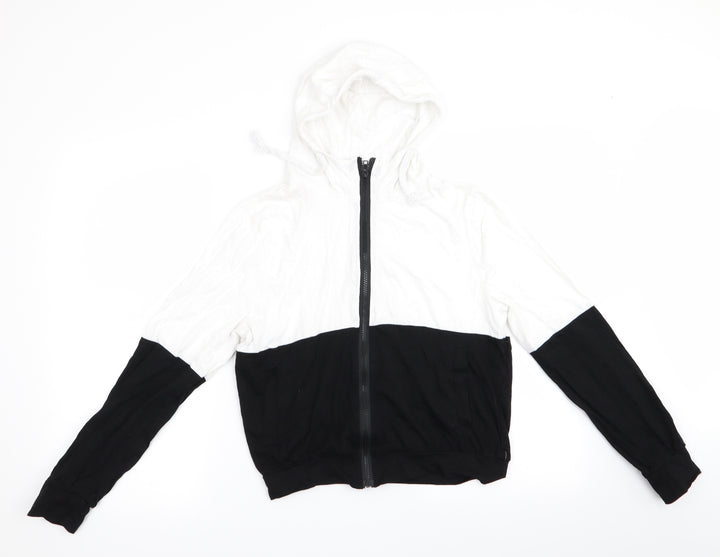 Preworn Womens Black   Full Zip Hoodie