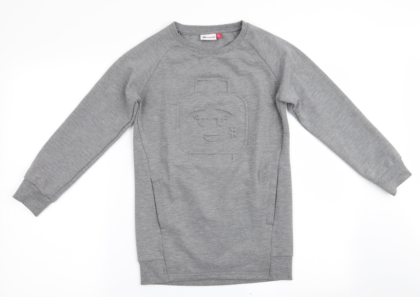 LEGO Boys Grey   Pullover Sweatshirt Size 10 Years  - LEGO