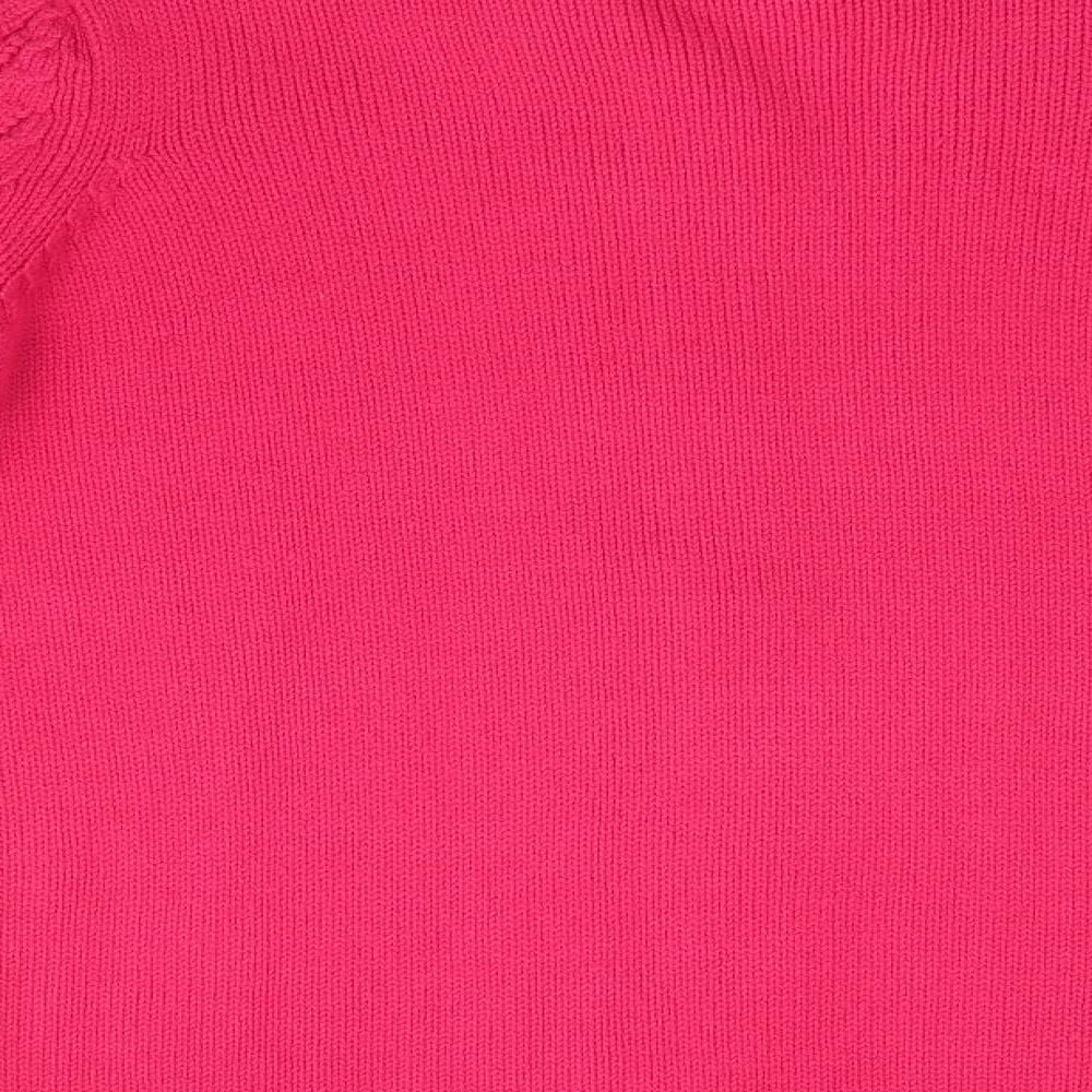 Being Casual Womens Red   Cardigan Jumper Size 10