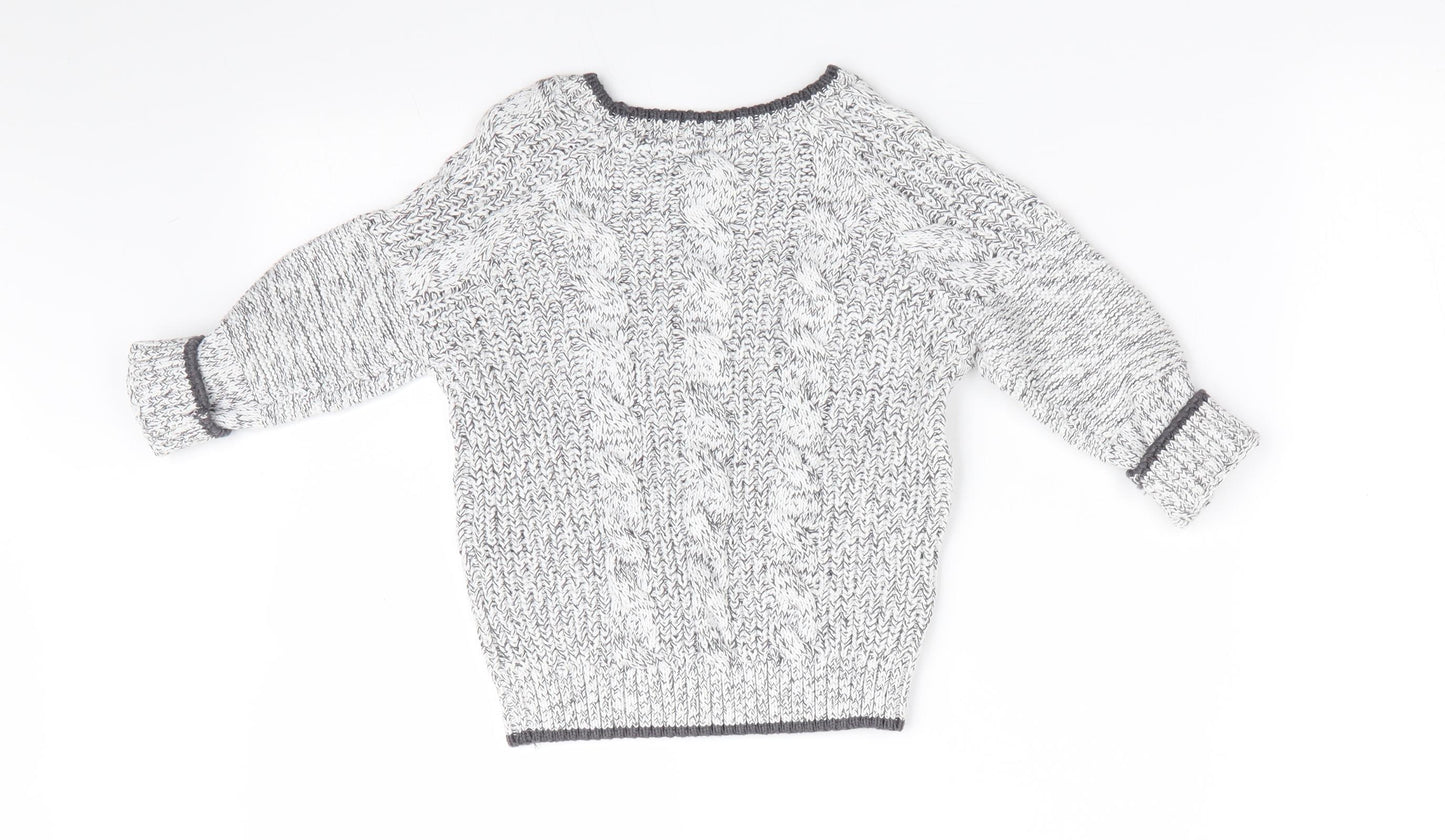Florence and Fred Boys Ivory   Pullover Jumper Size 12-18 Months