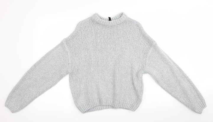 Divided Girls Grey   Pullover Jumper Size 8 Years