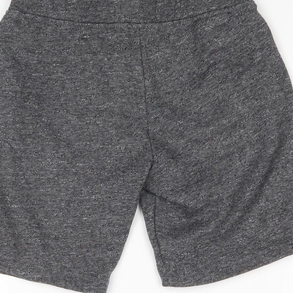 Primark Boys Grey   Sweat Shorts Size 7 Years