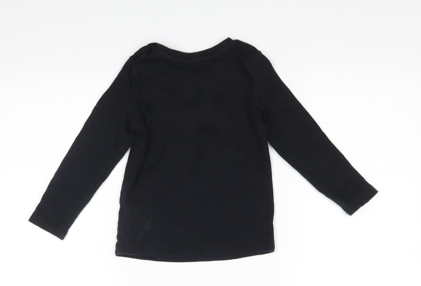 George Boys Black   Basic T-Shirt Size 4-5 Years  - The boss