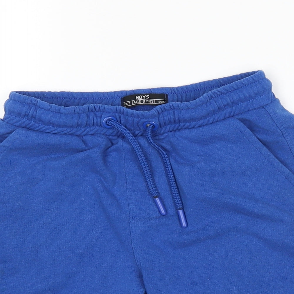 boys Boys Blue   Sweat Shorts Size 8 Years