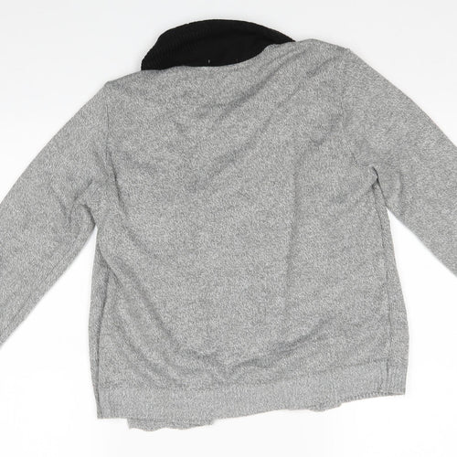 musky Womens Green   Cardigan Jumper Size S  - inner jumper panel