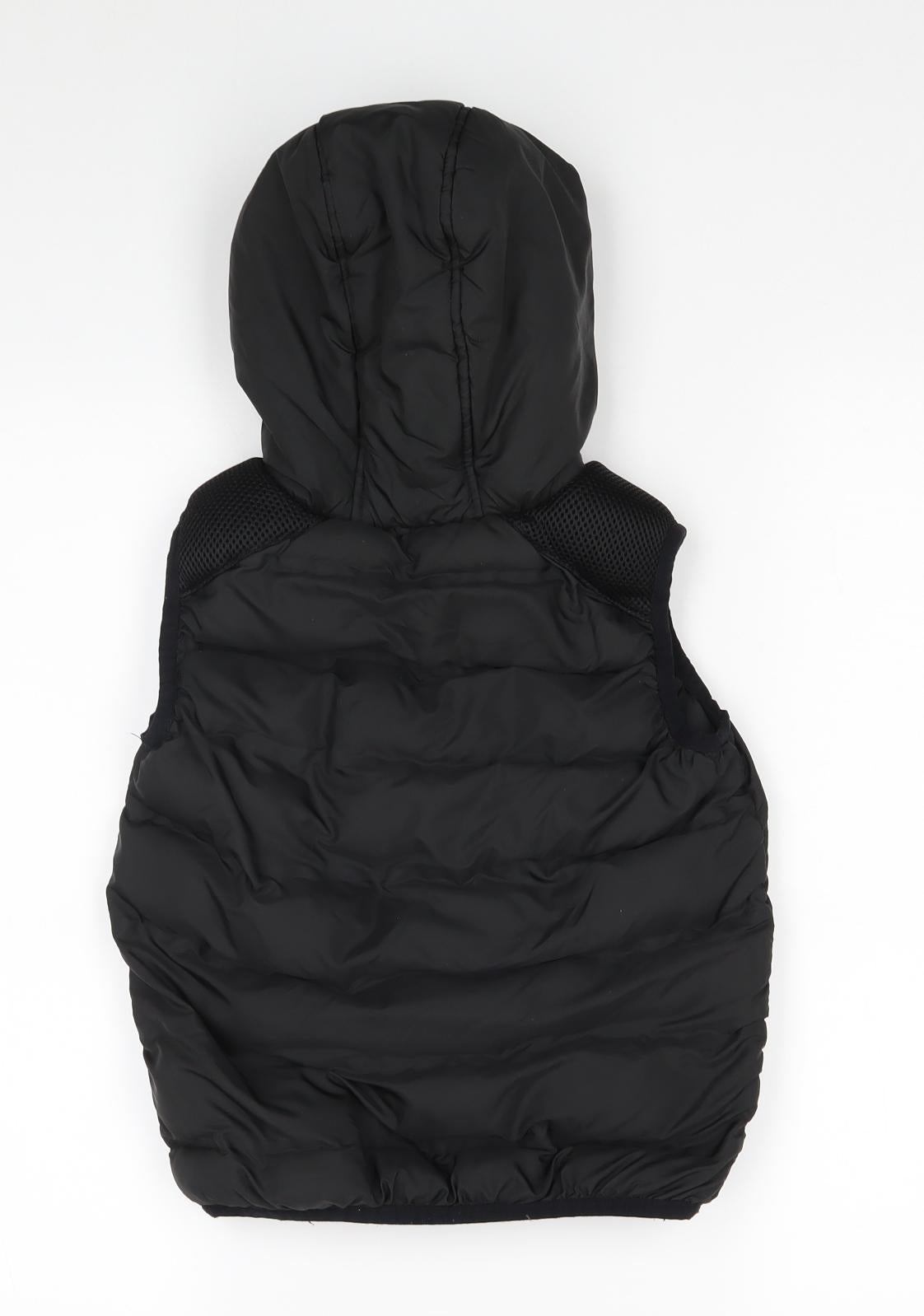 NEXT Boys Black   Puffer Jacket Coat Size 7 Years