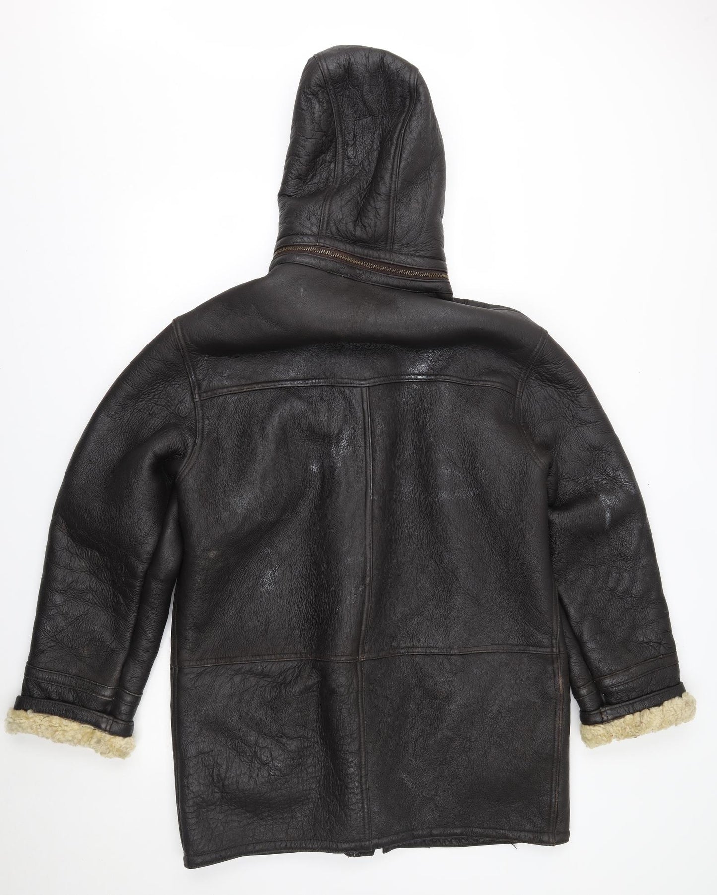 Preworn Mens Brown   Parka Coat Size L