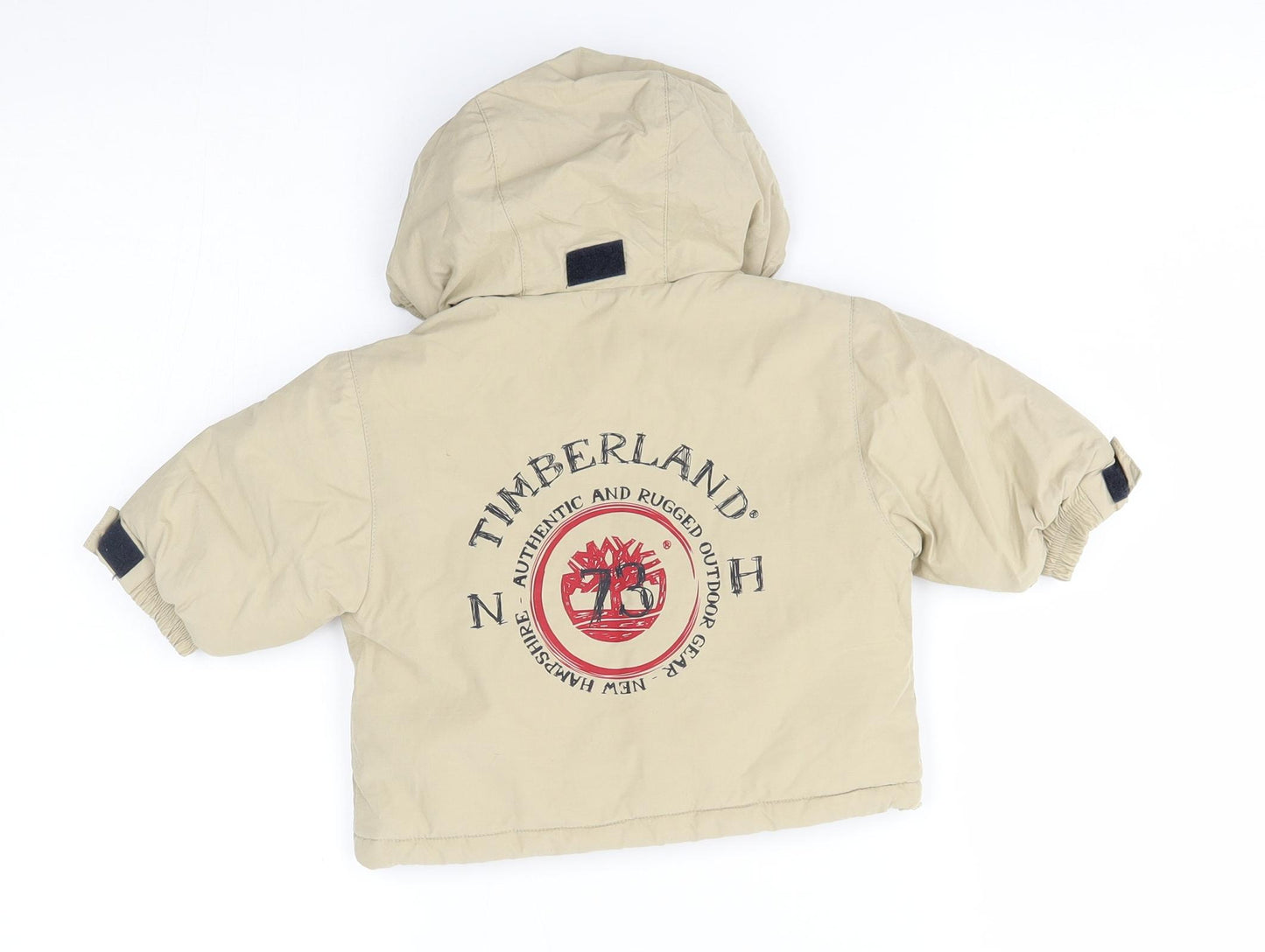 Timberland Baby Beige   Parka Coat Size 3-6 Months