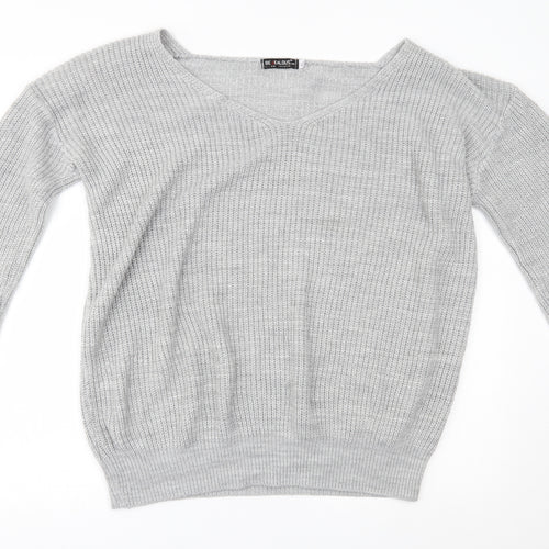BeJealous Womens Grey   Pullover Jumper Size XL