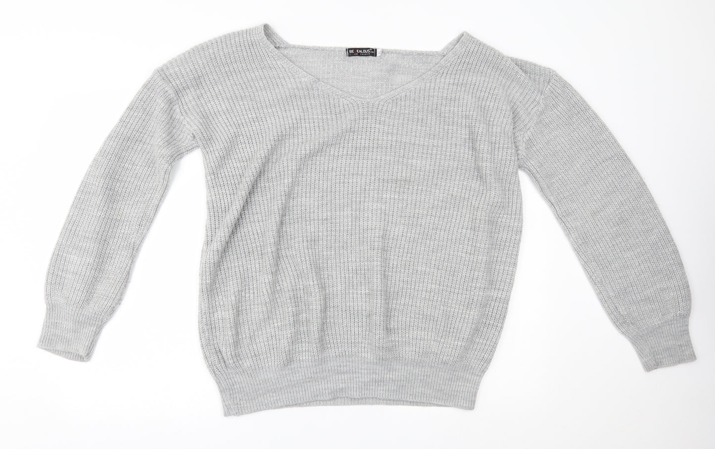 BeJealous Womens Grey   Pullover Jumper Size XL