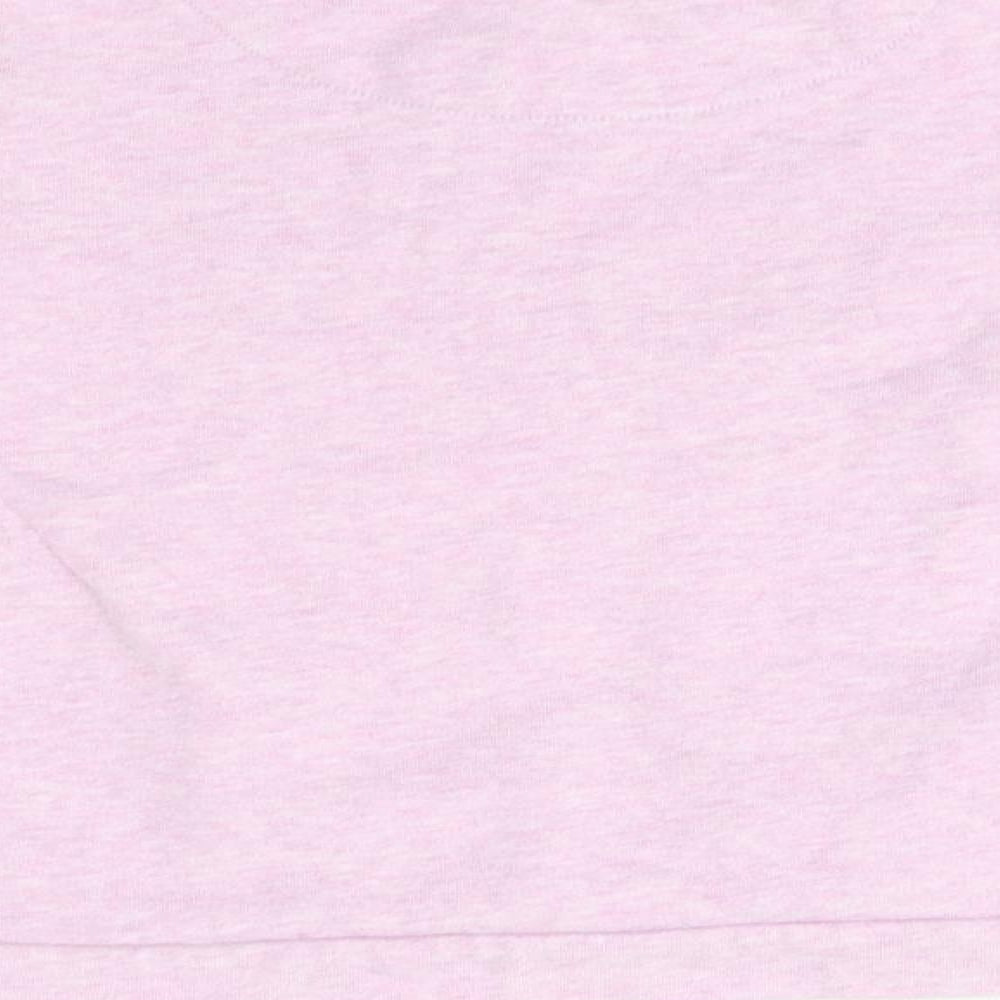 John Lewis Girls Pink   Pullover Jumper Size 8 Years  - reversible sequins