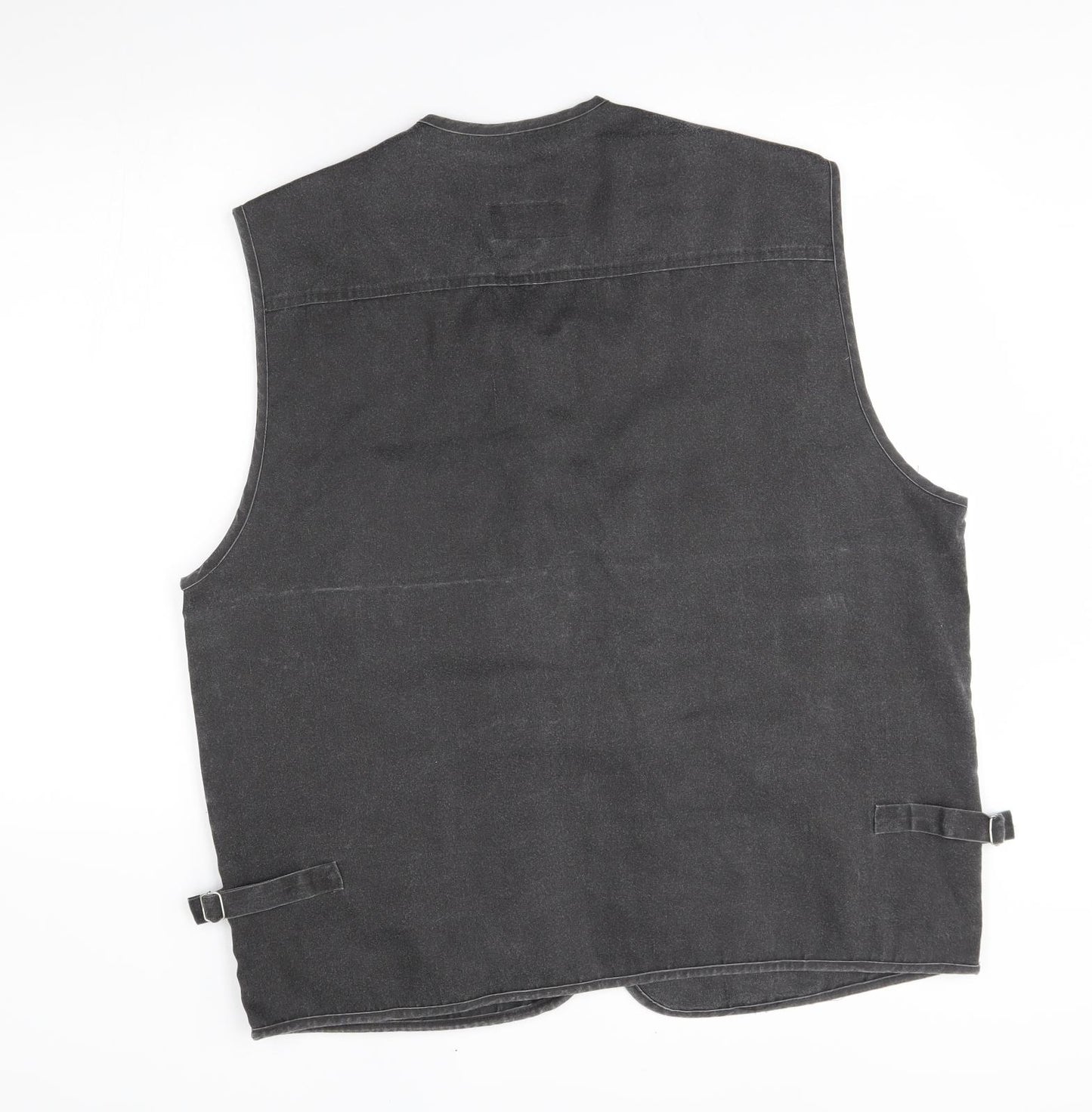 dunauone Mens Grey   Gilet Jacket Size 3XL