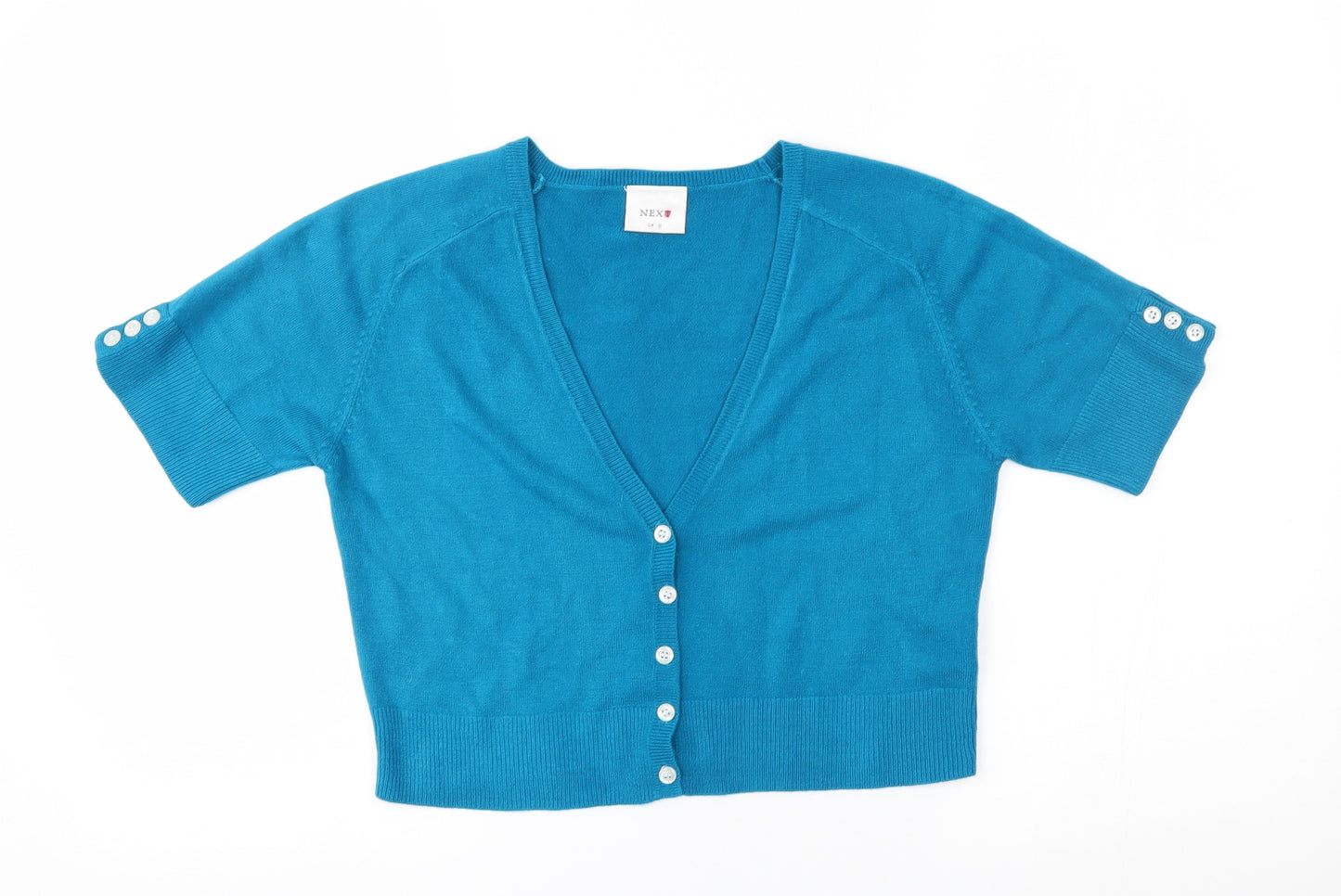 NEXT Womens Blue   Cardigan Jumper Size 12