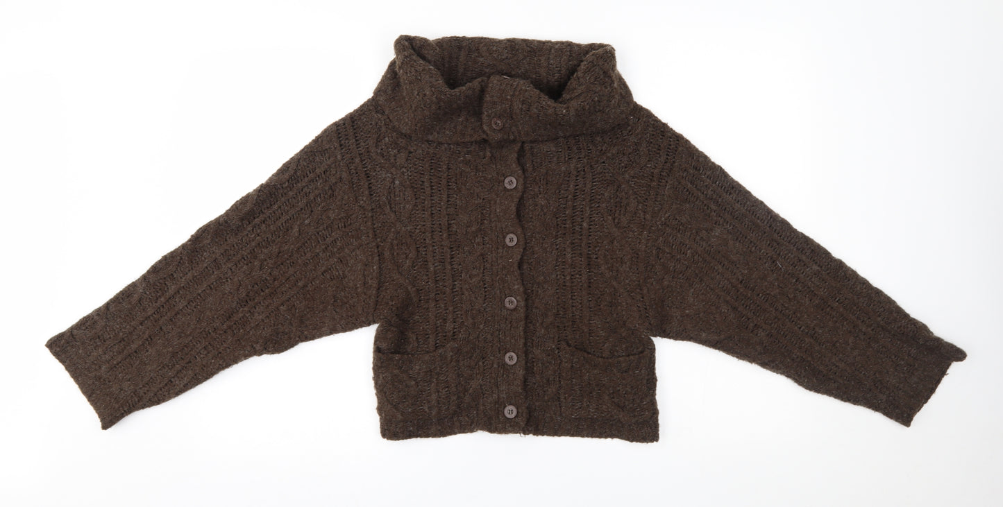 Minuet Womens Brown   Cardigan Jumper Size 10