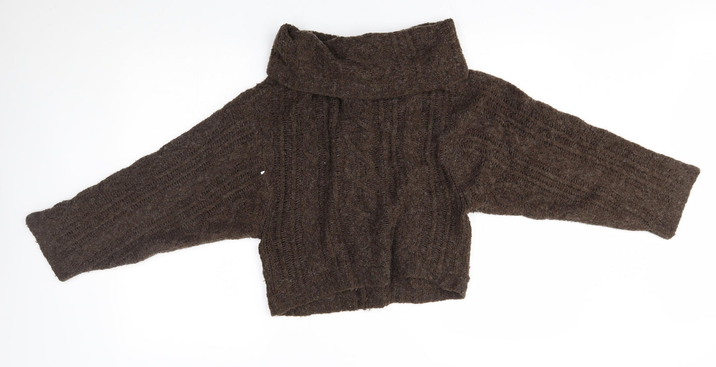 Minuet Womens Brown   Cardigan Jumper Size 10