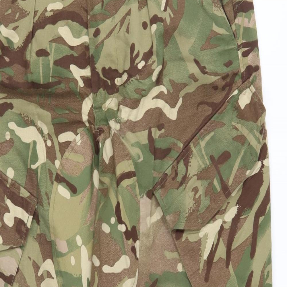Preworn Mens Green Camouflage  Cargo Trousers Size 32 L28 in - cadet trousers
