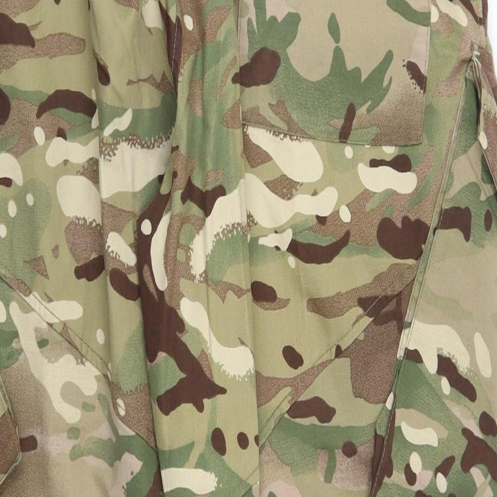 Preworn Mens Green Camouflage  Cargo Trousers Size 32 L28 in - cadet trousers