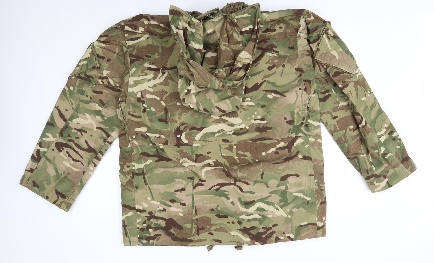 Preworn Mens Green Camouflage  Jacket Coat Size M  - cadet coat