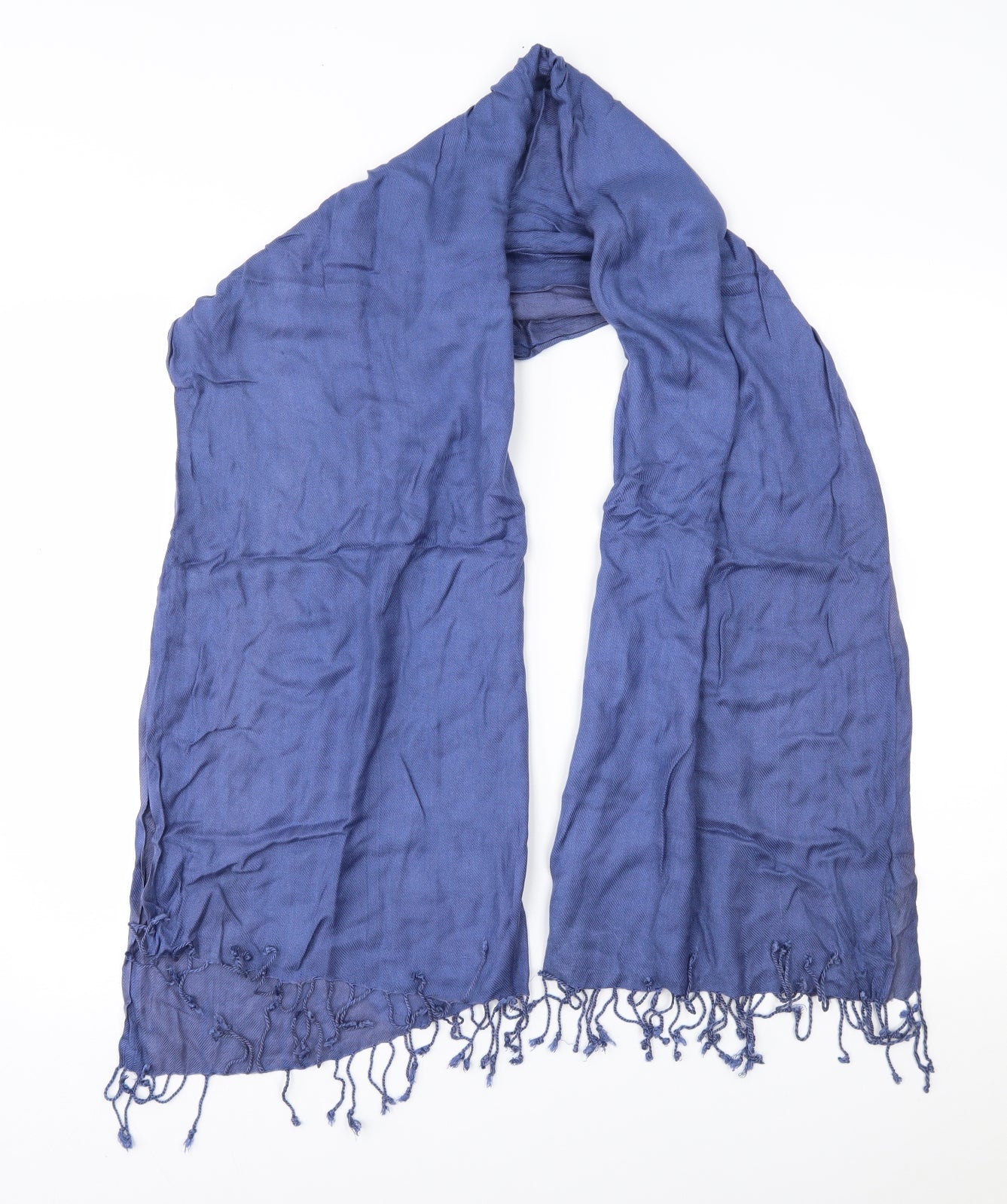 Preworn Womens Blue    Scarf