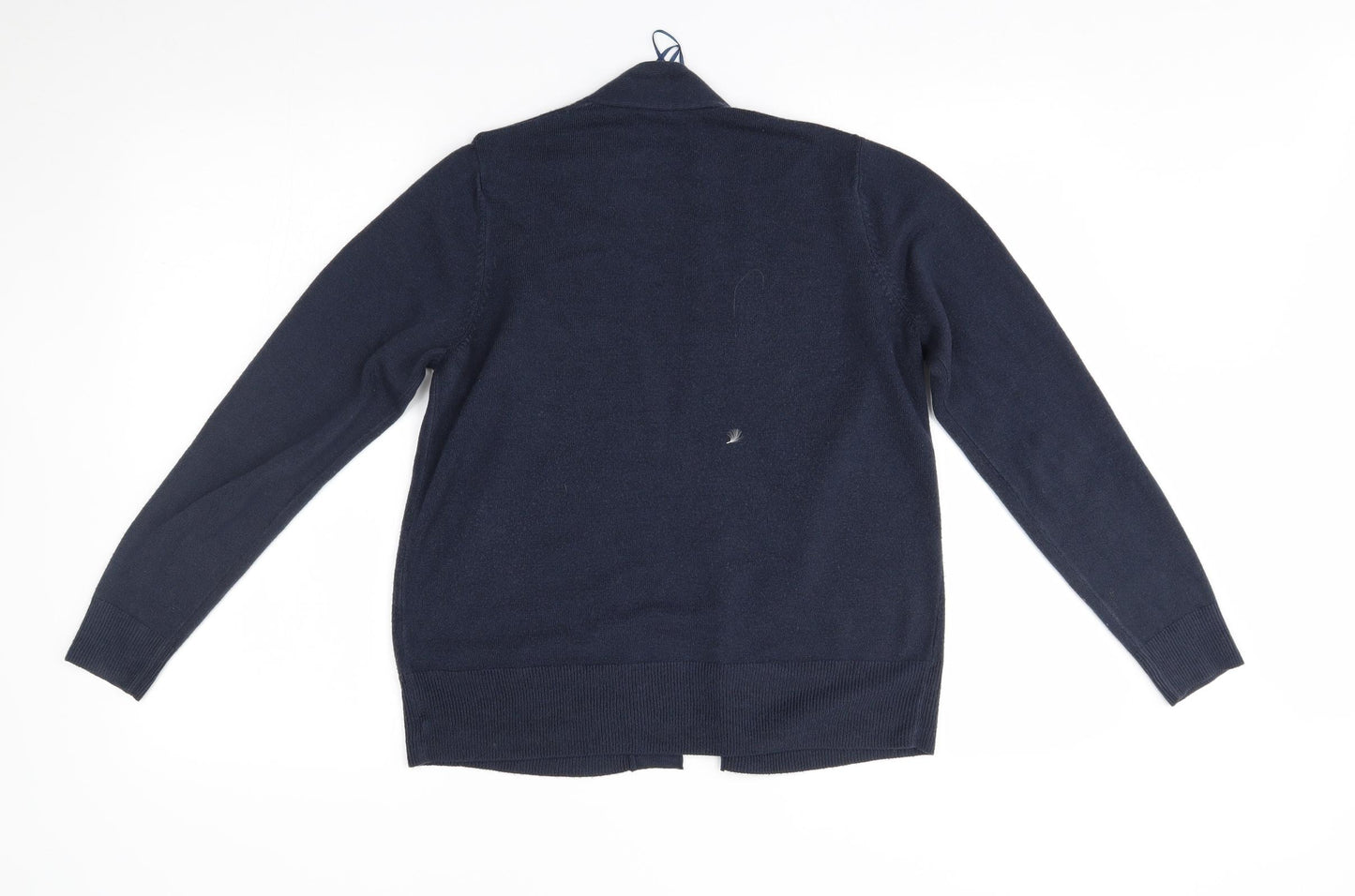 M&S Womens Blue   Cardigan Jumper Size M