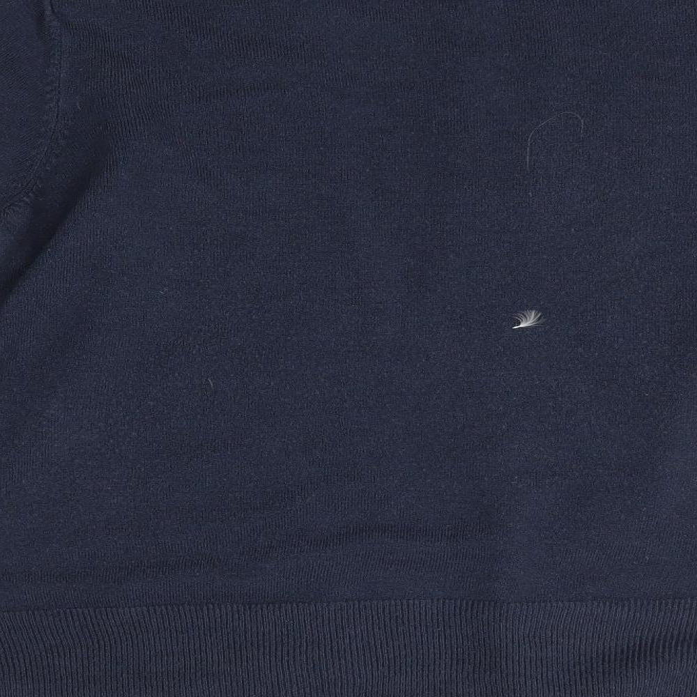 M&S Womens Blue   Cardigan Jumper Size M